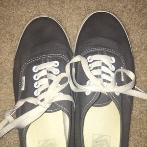 Vans Gray Sneakers, Women’s Size 8.5